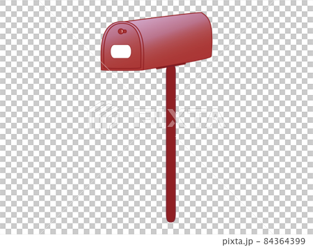 ポスト（レッド） 84364399