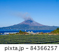 噴火した桜島 84366257