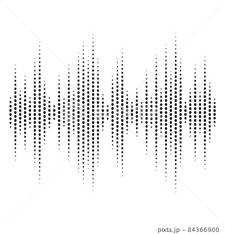 Abstract dotted equaliser. Vertical dots. Vector illustration of a graphic eq Abstract dotted equaliser. Vertical dots. Vector illustration of a graphic eq 84366900