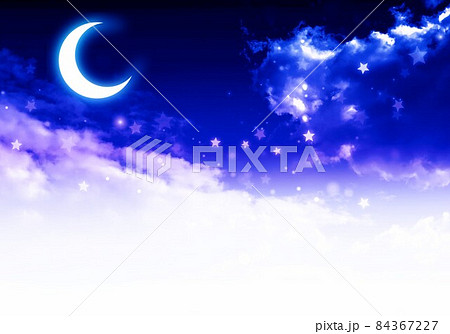 空と雲と星と月 空と雲と星と月 84367227