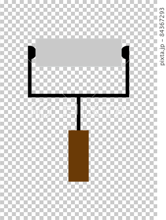 Carpet roller illustration Carpet roller illustration 84367293