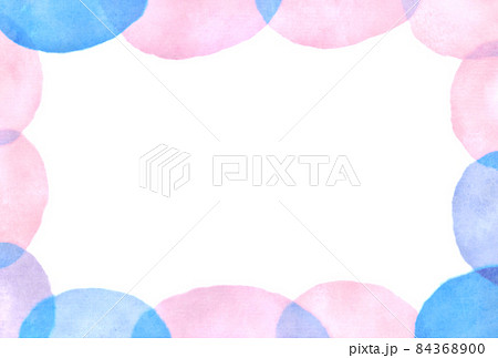 背景素材_水彩テクスチャ_ピンク 84368900
