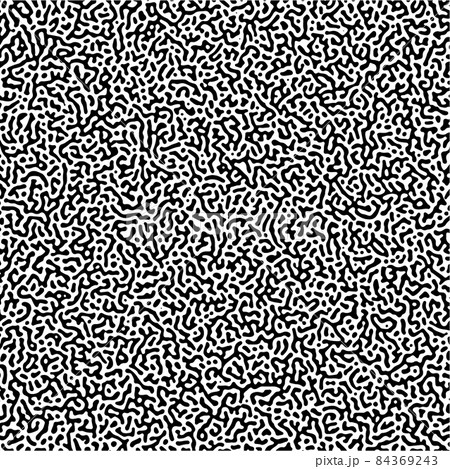 Turing pattern. Reaction-diffusion model. Chemical bases of morphogenesis. 84369243
