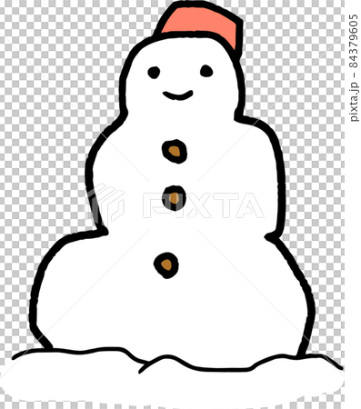 雪だるま イラストのイラスト素材