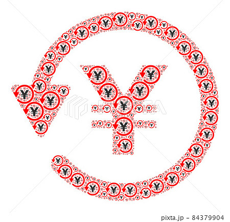 Yen Refund Recursion Composition of Self Icons 84379904