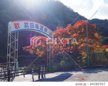 武田尾温泉　温泉橋 84380507