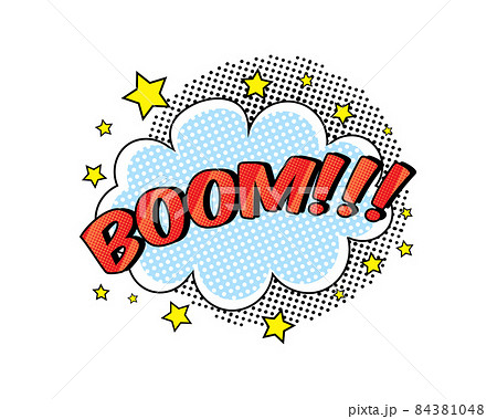 Comic speech bubble. Speech clouds with quotes, exclamations, surprise, admiration, anger, sound effects pop art. Vector pattern with comic speech bubble, boom, burst clouds. Comic speech bubble. Speech clouds with quotes, exclamations, surprise, admiration, anger, sound effects pop art. Vector pattern with comic speech bubble, boom, burst clouds. 84381048