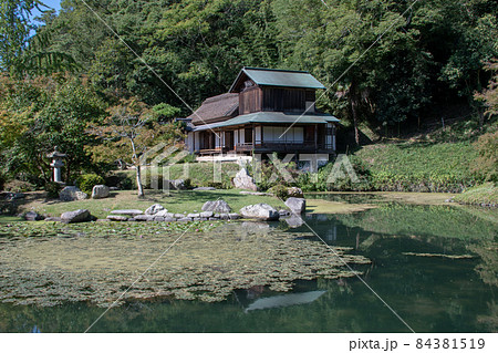 岡山市北区　足守町並み保存地区　近水園吟風閣 84381519
