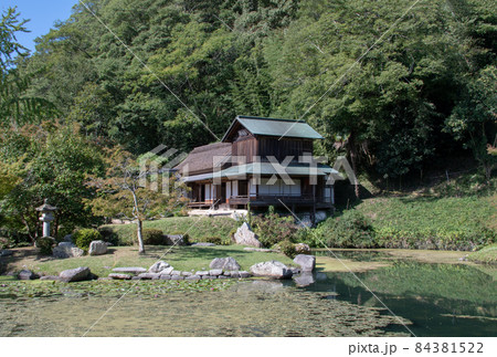 岡山市北区 足守町並み保存地区 近水園吟風閣 岡山市北区 足守町並み保存地区 近水園吟風閣 84381522