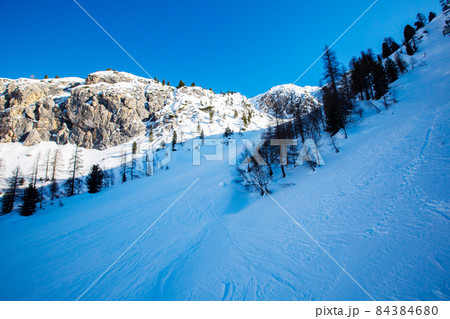 Dolomities winter mountains ski resort Dolomities winter mountains ski resort 84384680