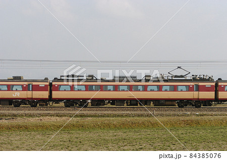 北陸本線 美川ー加賀笠間 JR西日本 485系 A07編成(京都) ⑧ モハ484-288 海側 北陸本線 美川ー加賀笠間 JR西日本 485系 A07編成(京都) ⑧ モハ484-288 海側 84385076