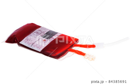 blood bag isolated blood bag isolated 84385691
