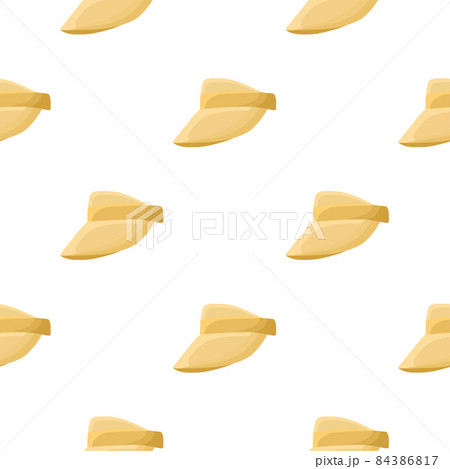 Illustration on theme colored pattern hats visor 84386817