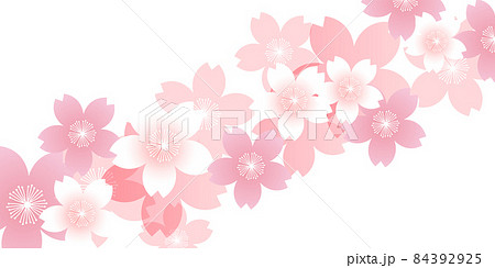 桜 春 和柄 背景 桜 春 和柄 背景 84392925