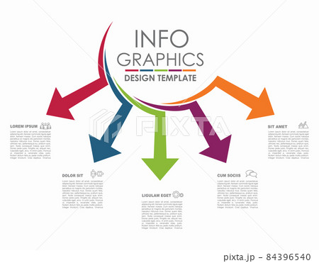 Infographic design template with place for your data. Vector illustration. Infographic design template with place for your data. Vector illustration. 84396540