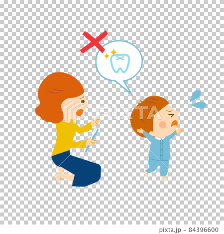 Child-rearing, toothpaste, children who dislike 84396600