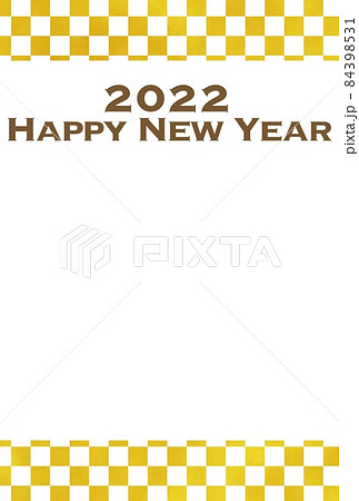 2022年 年賀状素材 イラスト 水彩風 84398531