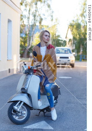 Attractive girl's portrait. Attractive girl's portrait. 84400431