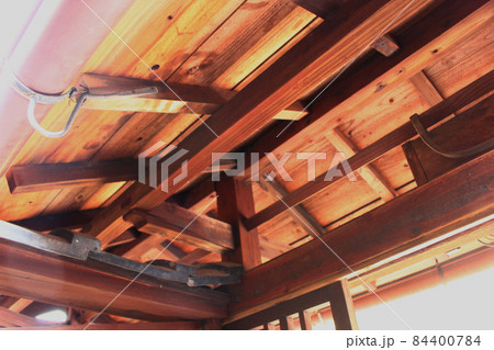 貴重な彦根藩・足軽屋敷の天井（江戸時代）※現物取り壊し済 84400784