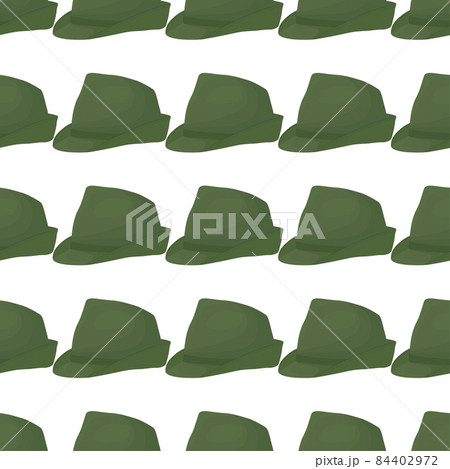 Illustration on theme colored pattern hats fedora Illustration on theme colored pattern hats fedora 84402972