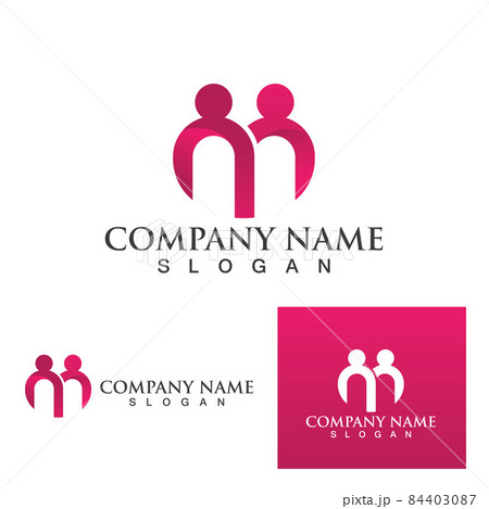 Community, network and social icon 84403087