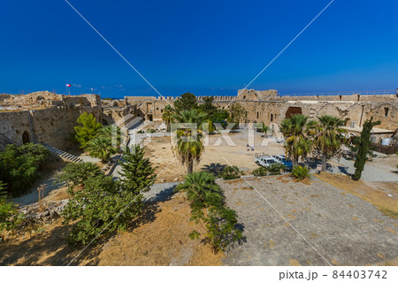 Old medieval fortress in Kyrenia (Girne) - Northern Cyprus 84403742