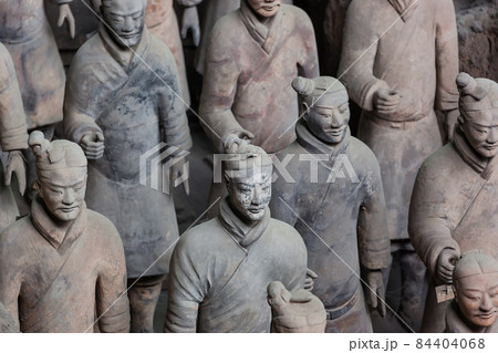 Warriors of famous Terracotta Army in Xian China Warriors of famous Terracotta Army in Xian China 84404068