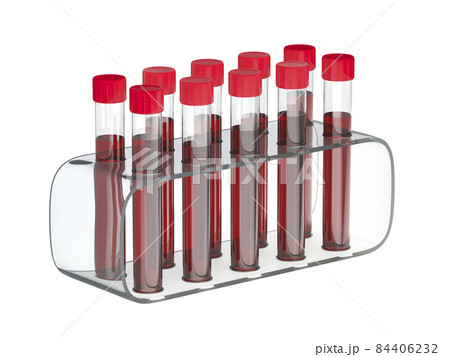 Test samples with blood 84406232