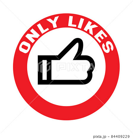like gesture sign for social media, concept of positive communication without bullying. like gesture sign for social media, concept of positive communication without bullying. 84409229