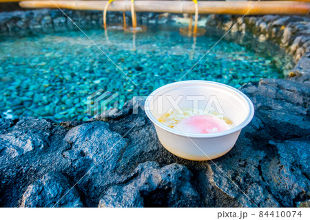 草津温泉　温泉卵 84410074