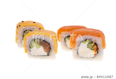 sushi isolated sushi isolated 84411087