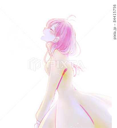 幸せそうに笑う女性 84415756