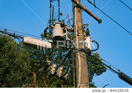電信柱（電柱） 84416016