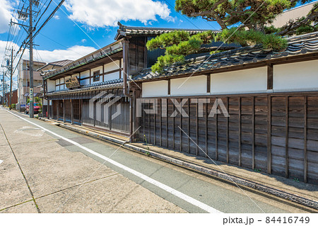 三重県 津 上浜町の町並み 三重県 津 上浜町の町並み 84416749