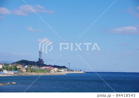 兵庫県淡路島 釜口周辺と世界平和大観音・神戸方面を望む 兵庫県淡路島 釜口周辺と世界平和大観音・神戸方面を望む 84418543