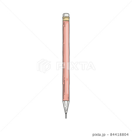 Sharpened pencil for education at school, work at office or drawing. Sharpened pencil for education at school, work at office or drawing. 84418804