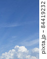 暑い夏 青い空 白い積乱雲 暑い夏 青い空 白い積乱雲 84419232