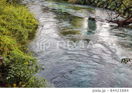 The Blue Eye water spring in Albania. 84423884