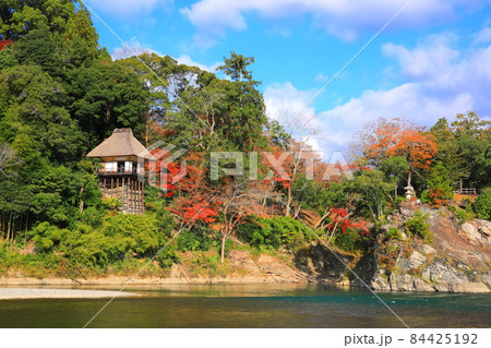 【愛媛県】紅葉の臥龍山荘 84425192