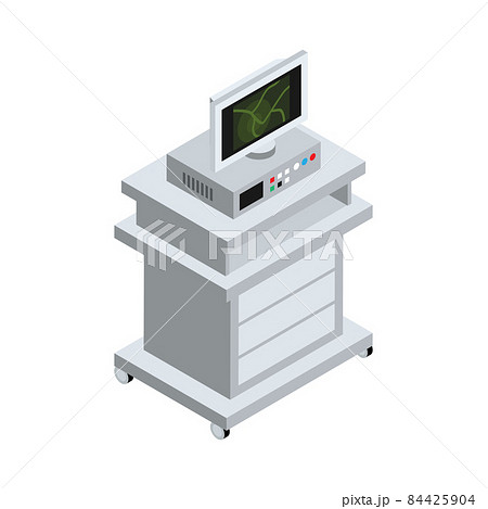 Isometric Surgery Scanner Composition Isometric Surgery Scanner Composition 84425904