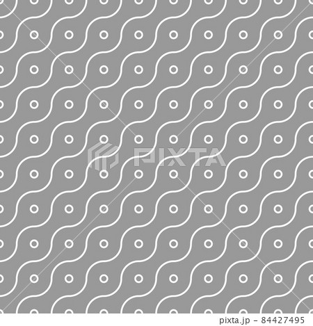 Seamless pattern of bicycle chain links Seamless pattern of bicycle chain links 84427495