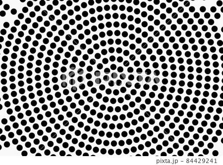 Black abstract vector circle pattern design. 84429241