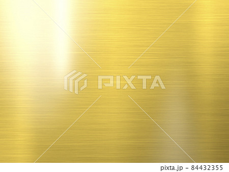 金属 メタル 金 真鍮　背景 イラスト 84432355