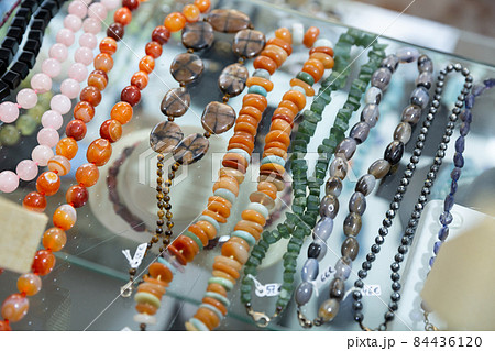 Necklaces made of semiprecious stones Necklaces made of semiprecious stones 84436120
