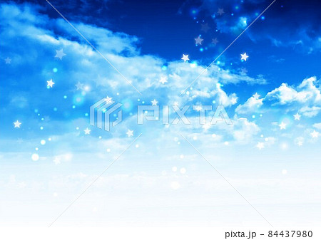 空と雲と星 84437980