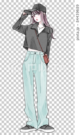 腹チラコーデ 腹チラコーデ 84439689