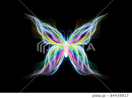 抽象的な蝶と顔のパステル画 Amazon.co.jp: 絵画「七色の蝶」インテリア 壁掛け アートパネル A3 額