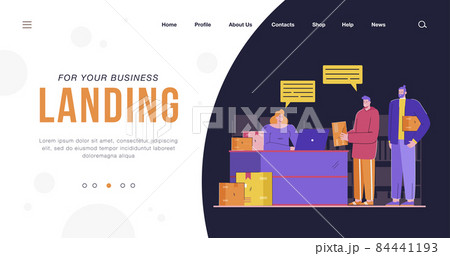 Post office vector illustration 84441193