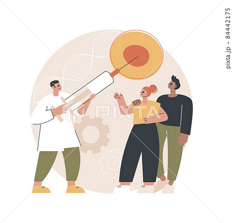 Artificial reproduction abstract concept vector illustration. 84442175