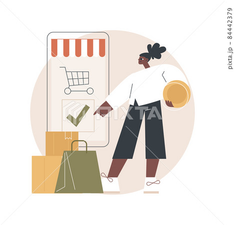 Order processed abstract concept vector illustration. Order processed abstract concept vector illustration. 84442379